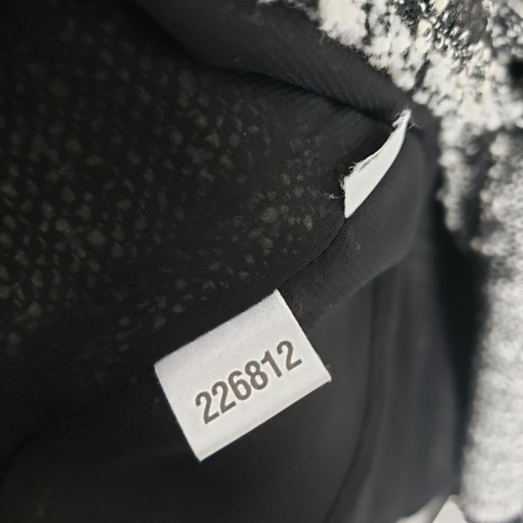 Ann Taylor Fine Italian Fabric Collared Belted Tweed Blazer Jacket - Picture 14 of 14